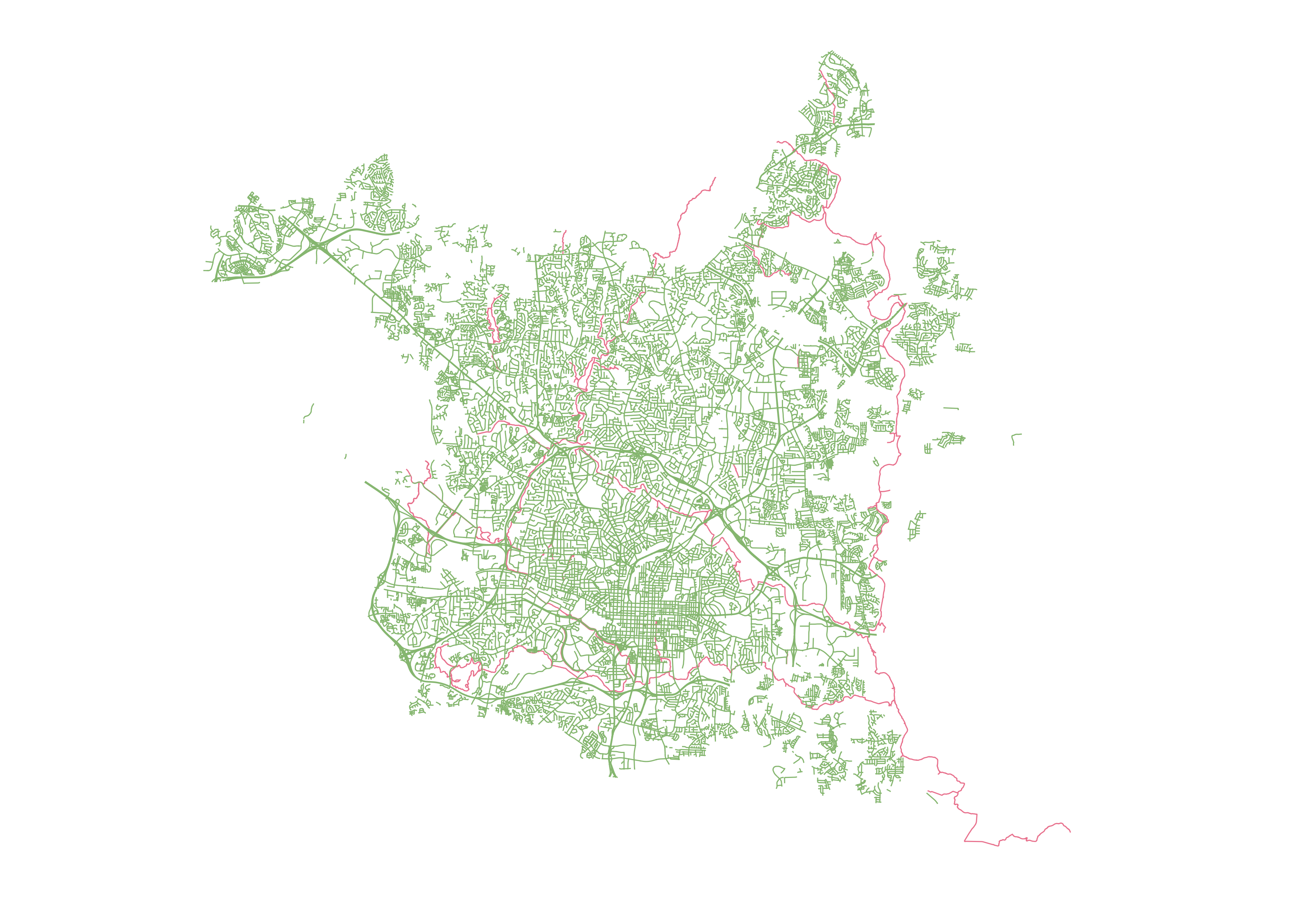 Streets and Greenways
